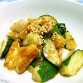シャンプーハット's cooksnap of when they made 簡単☆きゅうりと竹輪の炒め物.