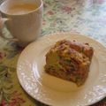 茂茂治's cooksnap of when they made ホットケーキミックスでケークサレ.