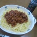 うさももまゆたん's cooksnap of when they made お母さんのミートソース♪.