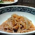 きりんのもにゃ。's cooksnap of when they made 豆もやしのナムル.