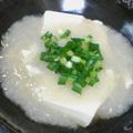 まんまるかえる's cooksnap of when they made あったか...山かけ豆腐♪.