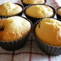 cafe0305's cooksnap of when they made 角切りりんごのマフィン.