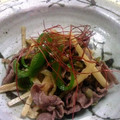 Haru Haru's cooksnap of when they made 牛肉とごぼうの山椒煮.