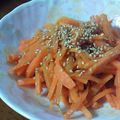 じゅん♪'s cooksnap of when they made にんじんの味噌きんぴら.
