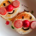 サシャリン's cooksnap of when they made キャラ弁☆アンパンマンのサンドイッチ.