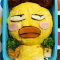 zakkiiM's cooksnap of when they made キャラ弁　ヒゲぴよ.