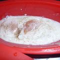 わかめるちょ's cooksnap of when they made ♪ｼﾘｺﾝｽﾁｰﾏｰ de 目玉焼き♪.