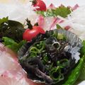 yappyパクパク's cooksnap of when they made コリコリが美味しい♪チヌ(黒鯛)のざく.