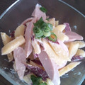 YUMIKOMUGI's cooksnap of when they made さつまいものマヨワサさらだ☆.