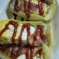 はちゅっこ's cooksnap of when they made 簡単クロックムッシュ風トースト.