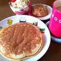 さくらごはん。's cooksnap of when they made しっとり♪もっちり♪豆腐のホットケーキ.
