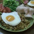 ちべターリー's cooksnap of when they made 甘辛好きな人におすすめ♪ナシゴレン＊.