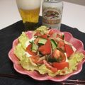tink☆'s cooksnap of when they made 豆腐めかぶトマトのコラボぽん酢サラダ♪.