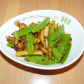 piro55's cooksnap of when they made 絹さやとじゃがいものカレー炒め.