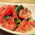 たもたん's cooksnap of when they made 温かトマトのおかか和え.