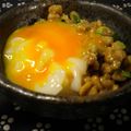 大魔女's cooksnap of when they made 温玉のせて♡梅入りイカ納豆.