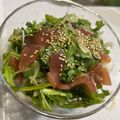 小夏チャン's cooksnap of when they made マグロと春菊のエスニックサラダ.