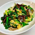 いなばっくす☆'s cooksnap of when they made 我が家の定番！キクラゲ入り豚ニラ玉♪.