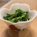 ねみねみ's cooksnap of when they made 作り置きに♪ほうれん草としらすのナムル風.