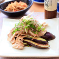 runa10's cooksnap of when they made 豚肉と茄子のフライパン焼き！薬味のせ♪.