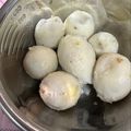 みええりぃ's cooksnap of when they made シリコンスチーマーで簡単☆里芋皮むき.