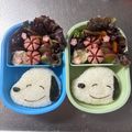 Chaaa_room's cooksnap of when they made キャラ弁☆スヌーピー弁当.