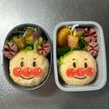 Chaaa_room's cooksnap of when they made キャラ弁☆アンパンマン＊バイキンマン.