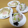 よちりん's cooksnap of when they made さっぱり♡梅枝豆塩こんぶのおにぎり.