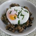 クック6DDPP8☆'s cooksnap of when they made 10分で丼！なすと豚ミンチの味噌焼き丼！.
