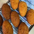 マリコねぇ's cooksnap of when they made さっくりフワッ◇中味もおいしいカレーパン.