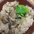 コハダちゃん's cooksnap of when they made 絶品！きのこが旨すぎる炊き込みごはん.