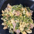けいと♥'s cooksnap of when they made 豆苗とベーコンの卵炒め.