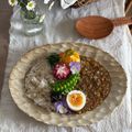 たべものにっき　tabemono's cooksnap of when they made フライパンでゆで卵！時短です！.