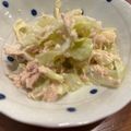 Tayuneko's cooksnap of when they made レンジで簡単！ キャベツのツナマヨサラダ.