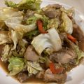 papikun's cooksnap of when they made 鶏もも肉とキャベツの味噌オイスター炒め.