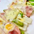 U☆kaoru's cooksnap of when they made 簡単副菜☆アスパラとちくわのチーズ焼き.