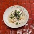 クレイプメートル's cooksnap of when they made 食感が楽しい☆長いも＆沢庵☆酢の物✨.