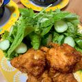 ぽろっとＱちゃん's cooksnap of when they made 鶏胸肉の唐揚げ　水溶き小麦粉の衣.