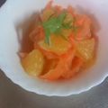 kuishinboF's cooksnap of when they made にんじんとみかんの甘酢漬け.