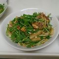 Yuriannu's cooksnap of when they made 長芋と豆腐のヘルシー☆オイスター炒め.