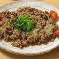 もんしゅしゅ's cooksnap of when they made 大葉香る！牛肉のバター炒め丼.