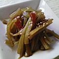 コーヒーたん's cooksnap of when they made ふきのキンピラ.