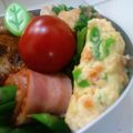 おんかめ's cooksnap of when they made 鮭フレークとねぎの卵焼き　お弁当のおかず.