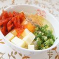 ななクレープ's cooksnap of when they made チーズと福神漬けの卵かけご飯　カレー風味.