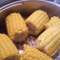 あきゅえ's cooksnap of when they made 圧力鍋でおいしい簡単とうもろこし.
