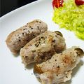 マルメデス209's cooksnap of when they made バジル風味♪豚肉のきのこ巻き.