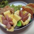 yukiはぴ's cooksnap of when they made お弁当に～クルクルお花ウインナー✿.