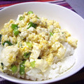 mihiGT's cooksnap of when they made 豆腐と卵の簡単丼.