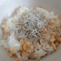 bababi's cooksnap of when they made なんちゃって天丼？な　しらすごはん.