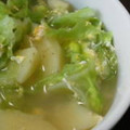 亜耶華's cooksnap of when they made ジャガイモとキャベツの卵とじ.